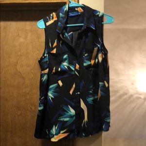 Tropical Tank Blouse